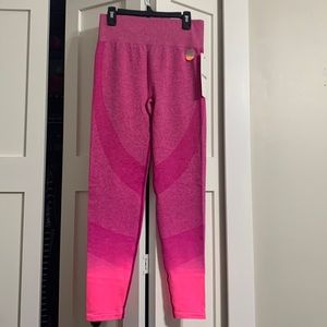 Victorias Secret Pink pink ombré high waist, full length leggings